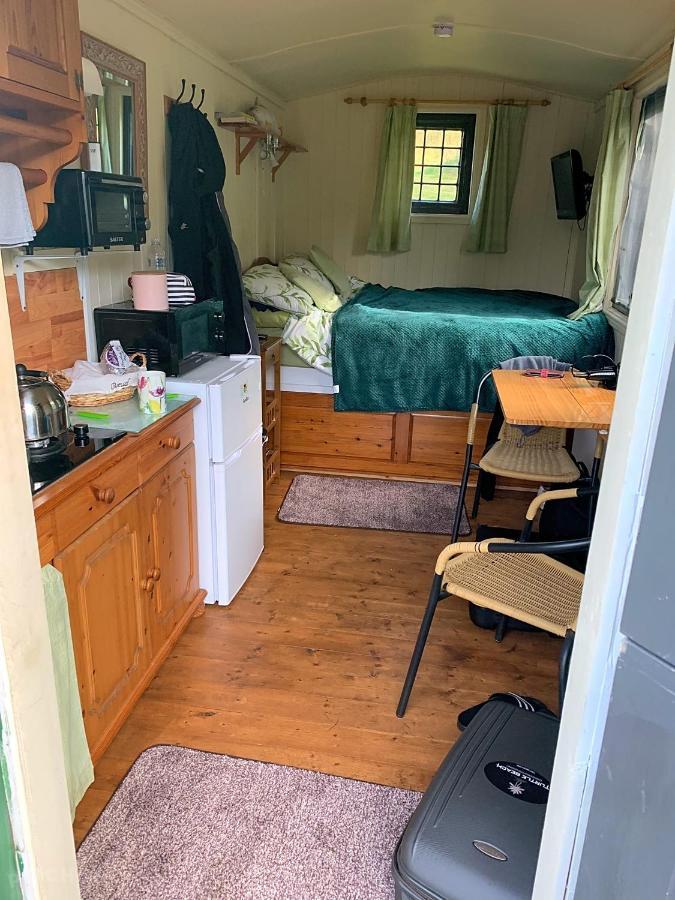 Snug & Secluded Lakeside Shepherds Hut 'Carp' アックフィールド エクステリア 写真